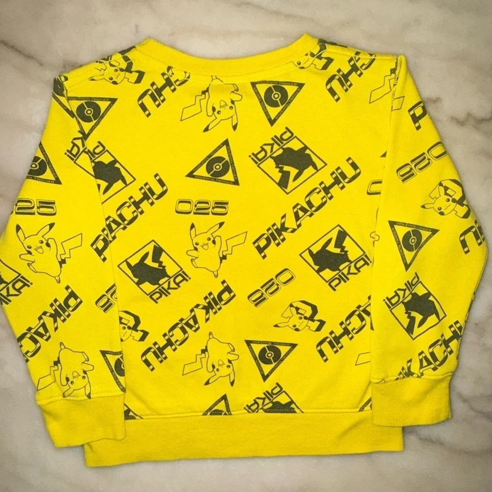 Pokemon Pikachu Yellow Kids Hoodie